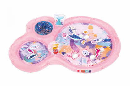 Podložka na hraní s vodou Mořské víly růžová Ludi