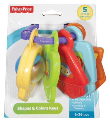 Fisher Price barevné klíčky