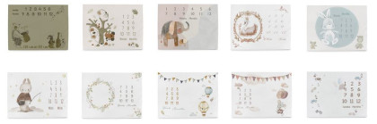 Podložka milníková na focení (92 x 72 cm) Basic Ceba