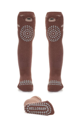 Dětské nadkolenky s protiskluzem ABS 1 pár Be Snazzy vel. 18 - 23