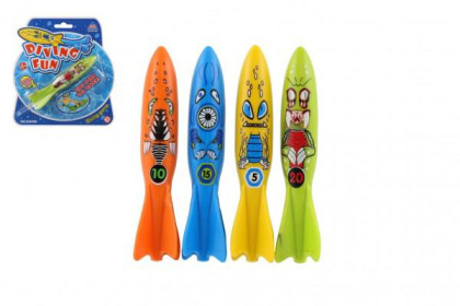 Torpédo pro potápění plast 13 cm