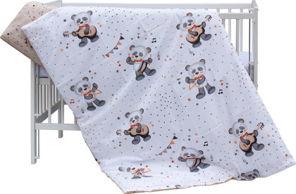 2dílné povlečení do postýlky Gytaro 100 x 135 cm Scarlett 