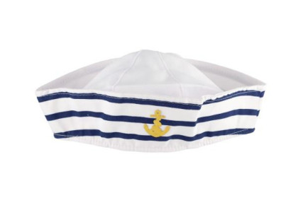 Látková námořnická čepice průměr 27 cm