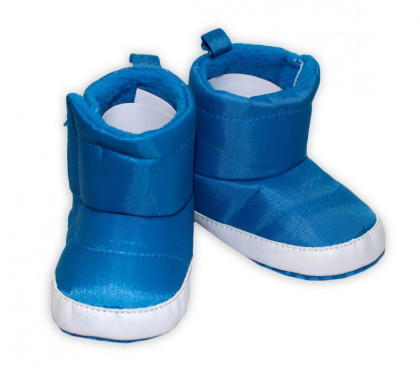 YO ! Zimní nepromokavé botičky/capáčky Kosmonaut Modré Vel. 0-6m