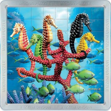 3D Magnetické Puzzle - Mořští koníci