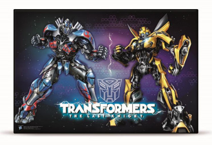 Podložka na stůl 60 x 40 cm Transformers černo-modrý NEW 2017