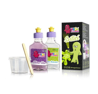 Megaslizoun - vyrob si sliz svítící ve tmě