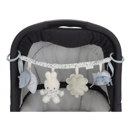 Řetěz na kočárek králíček Miffy Lucky Leaves Little Dutch