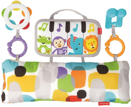 Fisher price Polštářek pod bříško s pianem GJD27
