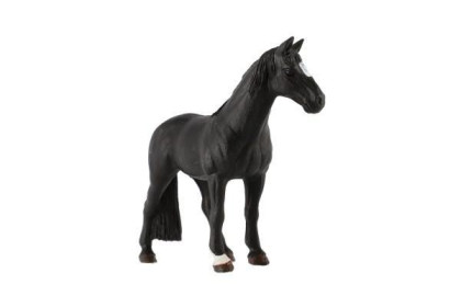 Kůň domácí vraník zooted plast 13 cm