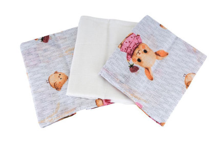 Bomimi pleny bavlna premium 80 x 70 cm 3ks