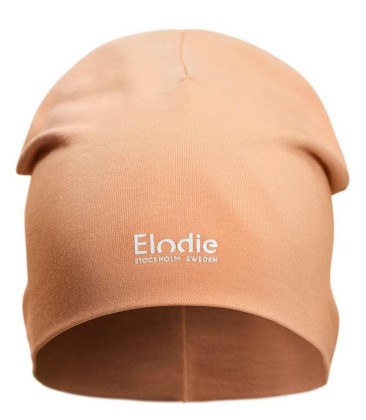 Dětská čepice Logo Beanies Elodie Details Amber Apricot Vel. (12-24 měs.)