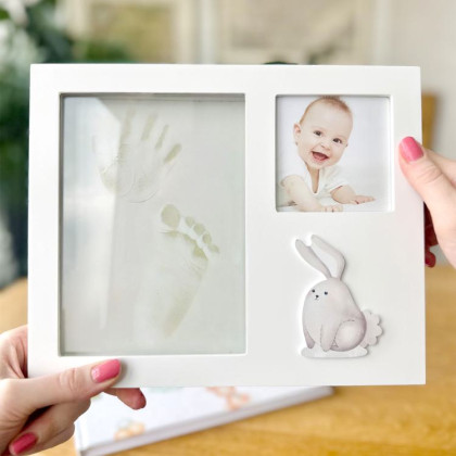 Fotorámeček pro miminko se sadou na 3D otisky Albi