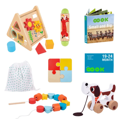 Edukační box Maxi 19–24 měsíců 6 ks