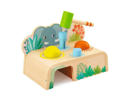 Dřevěné zatloukání Multi Tapn Djeco