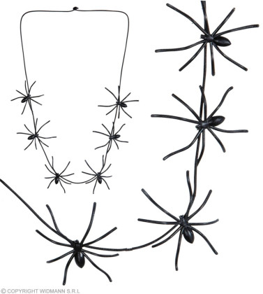 Náhrdelník s pavouky