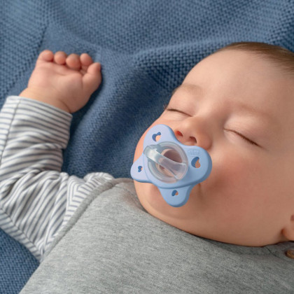 Šidítko PhysioForma® Dual Soft růžové 6 - 16 m, 2 ks Chicco