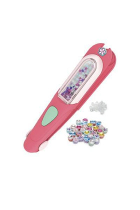 Třpytivé diamanty do vlasů s aplikátorem plast 18 x 4 cm s doplňky