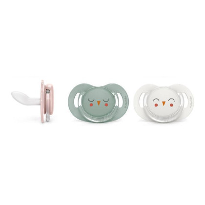 Šidítko anatomické Bonhomia 6-18 měs. Sovička Suavinex