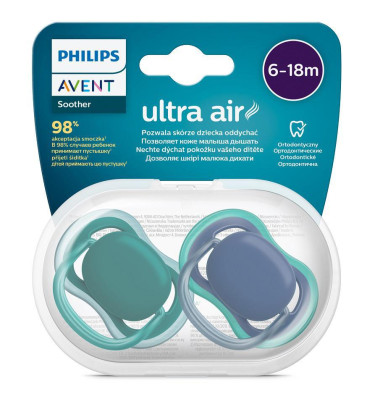 Šidítko Ultra air neutral 6-18 m 2 ks Philips Avent
