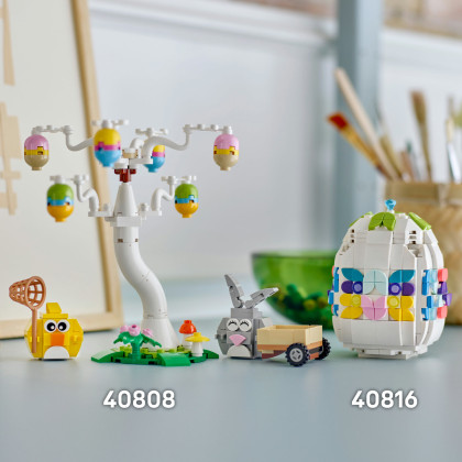 Dekorativní velikonoční vajíčko Lego