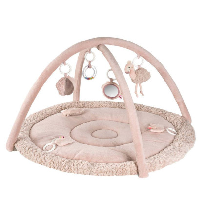 3D aktivity deka Baby Fehn Plameňák, Pink