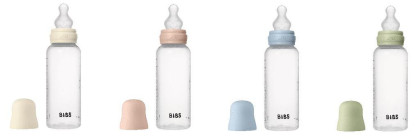 Antikoliková láhev se silikonovým dudlíkem 270 ml Bibs