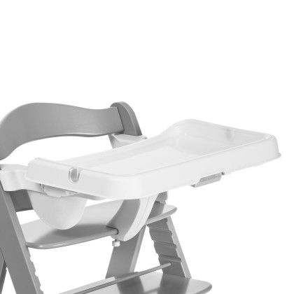 Hauck Pultík plast k židličce Alpha+/Beta+ bílý