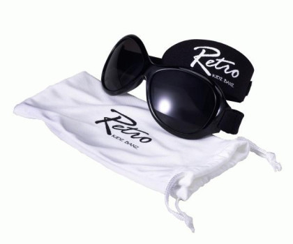 Baby banz RETRO - sluneční brýle pro nejmenší děti od 6 měs. - 2 roky