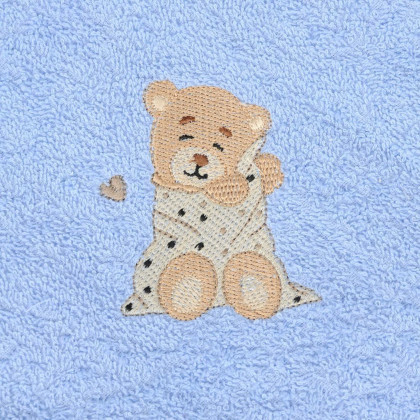 Osuška s kapucí Maxi 100 x 100 cm Babymatex