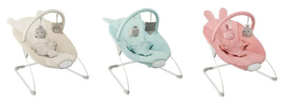 Vibrační lehátko s melodiemi Glossy MoMi