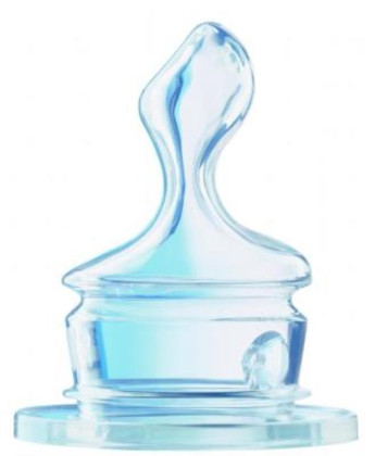 Savička na kaši silikonová 6 m+ nezobra