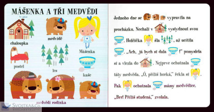 Malované pohádky - čti a doplňuj