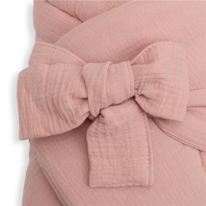 Mušelínová šněrovací zavinovačka New Baby