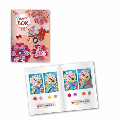Djeco Luxusní výtvarný set - květinová zahrada