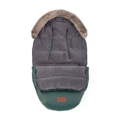 Set zimní fusak Comfy 4 v 1 + rukavice na kočárek Furry Petite & Mars
