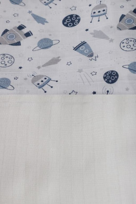 Mušelínové plenky Print 3 ks 70 x 80 cm BabyMatex