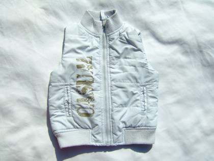 Teplá vesta vel.: 74-80 BAZAR