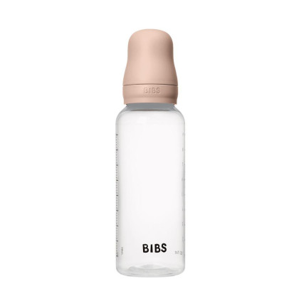 Antikoliková láhev s kaučukovým dudlíkem 270 ml Bibs