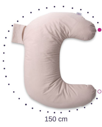 Bambusový polohovací polštář MiniRelax 150 cm Babymatex