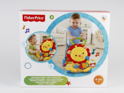 Chodítko lev Fisher Price