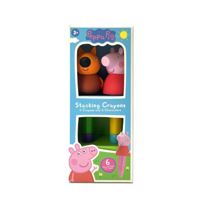 Prasátko Peppa set voskovek
