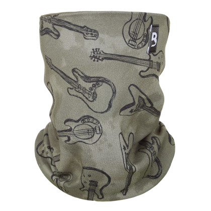 Nákrčník podšitý Outlast® khaki kytary/khaki Baridi wear