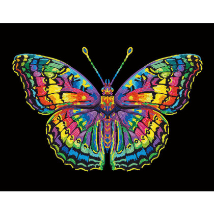 Diamantové malování Neon Motýl Diamond Dotz