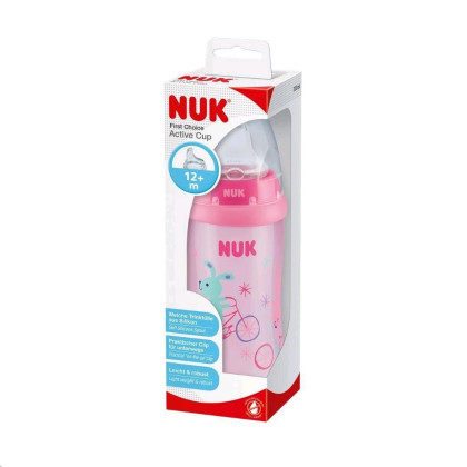 Active Cup láhev 300 ml silikonové pítko, 12 m+