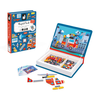 Magnetibook Hasiči Magnetická kniha Janod