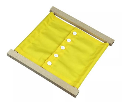 Zapínací rám - malé knoflíky Moyo Montessori