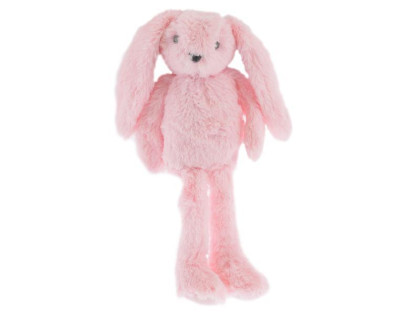 Zajíček plyšový 37 cm dlouhé nohy 0 m+ Mini Club
