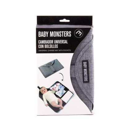 UNIVERSAL přebalovací podložka,šedá Baby Monsters