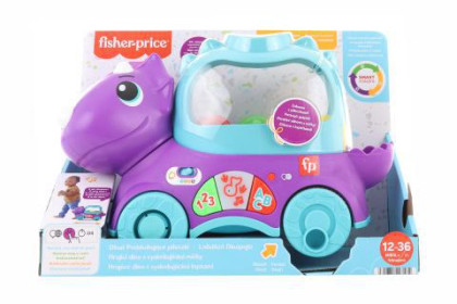 Fisher-price Hrající dino s vyskakujícími míčky